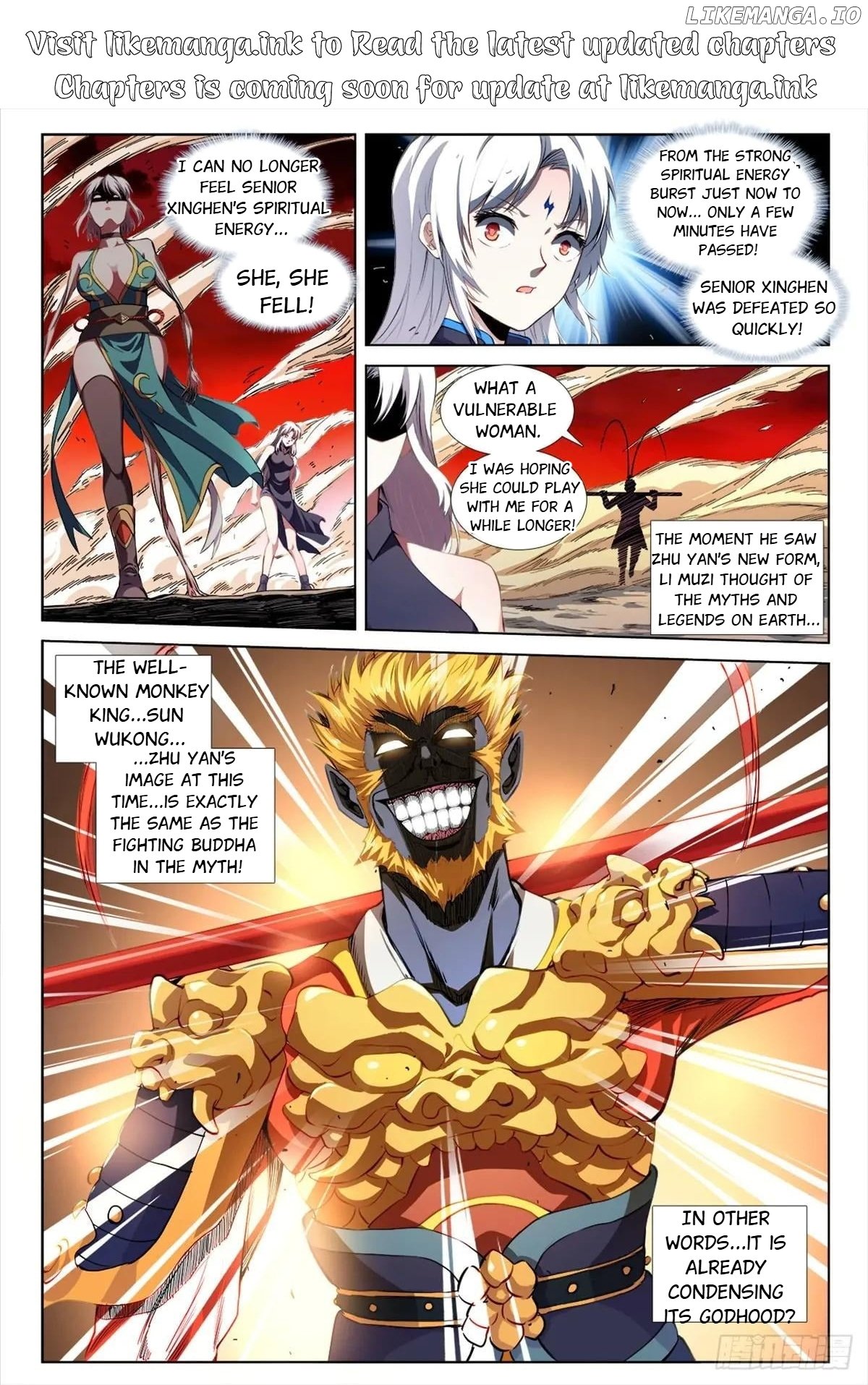 My Cultivator Girlfriend Chapter 808 - page 1